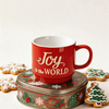 14oz Ceramic Bowl / Inside White + Outside Color with Screen Printing Eco-Friendly & BPA Free Business Gift