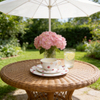 16Pcs HARVIT Cute Shanghai Dinnerware Sets with Red Polka Dot Ceramic Tableware for Party Use