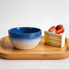 4'' Porcelain Gradient Cake Serving Bowl for Wedding Business Gift