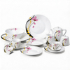 47pcs Harvit Brand Flower Design Ceramic Porcelain Dinnerware Sets for 8 Persons Party Use