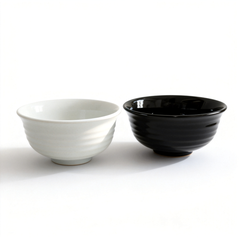 China Housewares 6'' Custom Printed White Ceramic Bowl-HARVIT Brand Minimalist Design Business Gifts