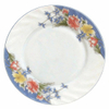 Popular Russia Market Eco-Friendly Disposable Flowers Opal Glassware Plates & Dishes for Party Use
