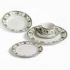 Stock Price Inexpensive Guangxi Fine Porcelain Dinnerware Set by HARVIT Contemporary Design for Party Use
