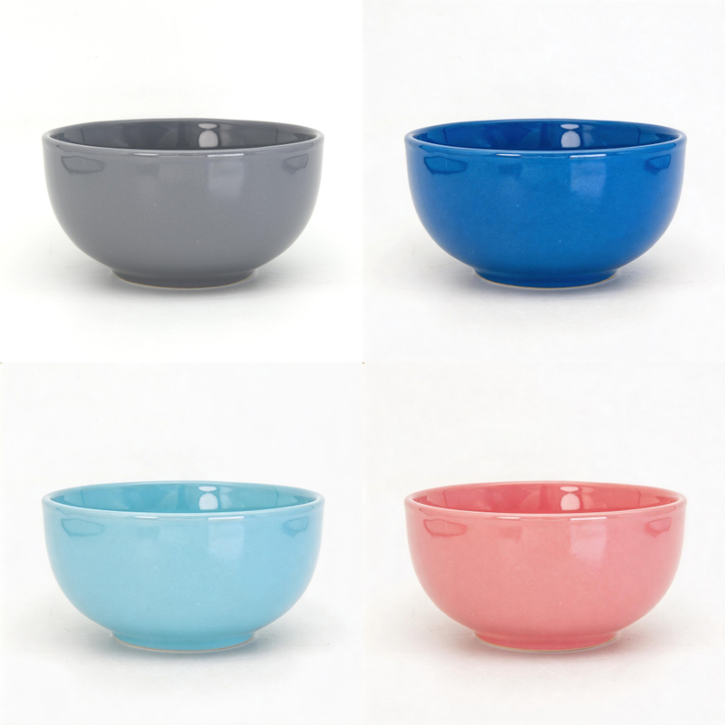 5.5'' Eco-Friendly Ceramic Color Glazed Modern Holiday Bowl