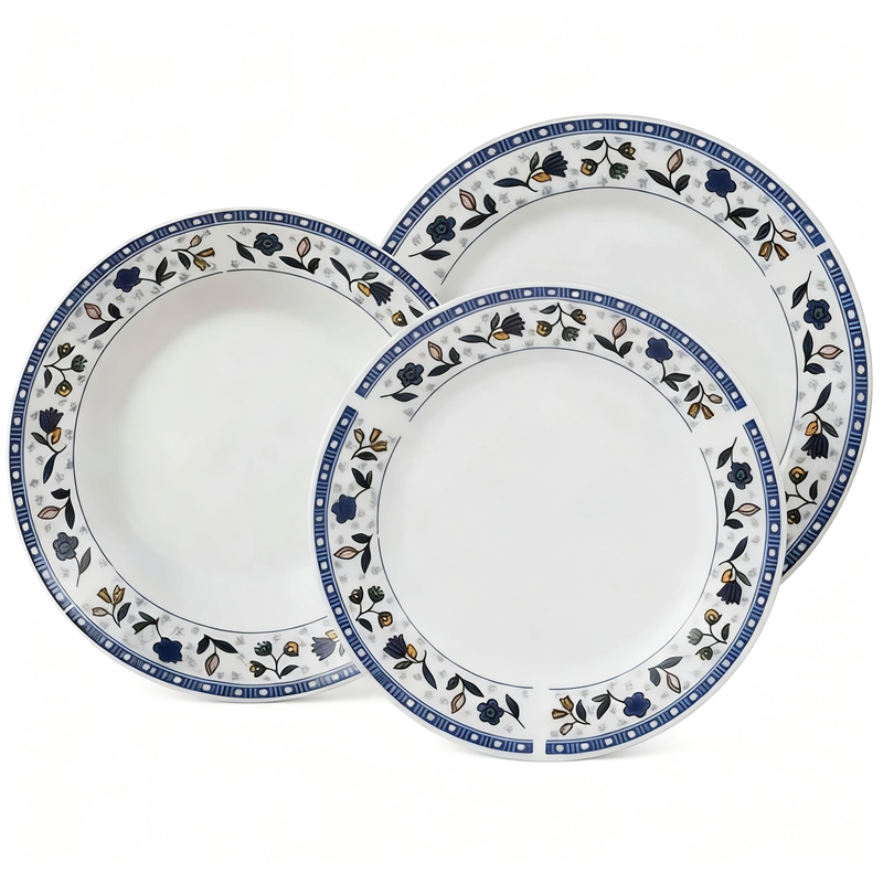 18PCS HARVIT Brand European Contemporary Dinnerware Set Porcelain Party Dinnerware Set Buy Direct From China Dubai