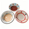 Wholesale HARVIT Bohemian Hand-Painted Stoneware Salad/Soup Bowls 7'' Eco-Friendly Bulk Home Decor