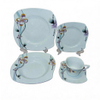 S Shape 20Pcs Elegance Fine Porcelain Dinner Set-Fine Chinese Porcelain Dinnerware From Guangxi Harvit Brand for Party Use