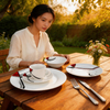 20/30pcs Harvit Contemporary European Style Porcelain Dinner Set for Restaurant Cafe Party Use