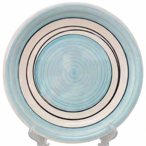 HARVIT Eco-Friendly Ceramic Stoneware 10.5" Painted Plate From Shandong