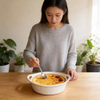 HARVIT Ceramic Oven-Safe Dishwasher Safe Eco-Friendly Durable Baking Tray