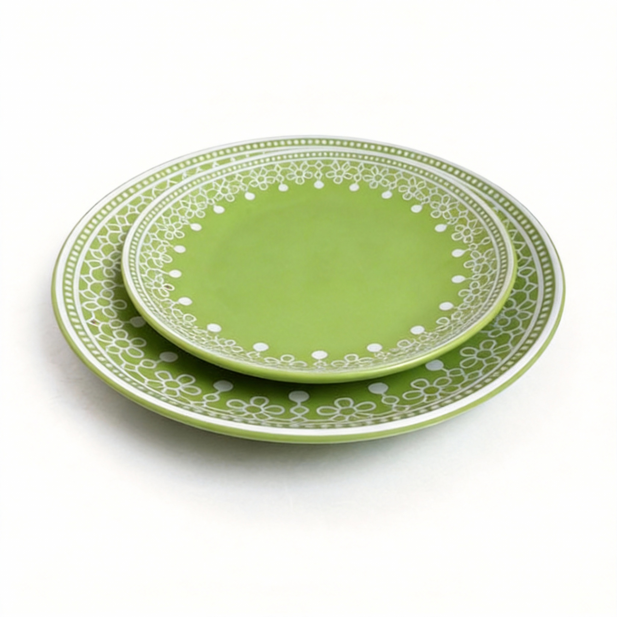 Wholesale Importer of Chinese Goods in India Color Glazed 10.5'' Ceramic Dinner Plate Eco-Friendly Contemporary Design Party Use