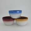 4'' Porcelain Gradient Cake Serving Bowl for Wedding Business Gift