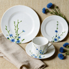 Harvit Flower Pattern Germany Porcelain Dinnerware Sets 30pcs Made in China Party Dinnerware Sets Wholesale Cheap Price