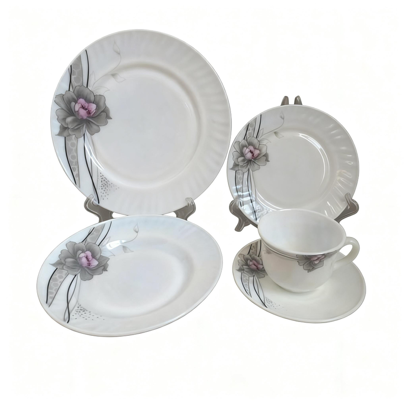 Hot New Nice Design 2015 Promotion Products High Quality Factory Price 20pc Opal Glassware Dinner Sets Contemporary Design