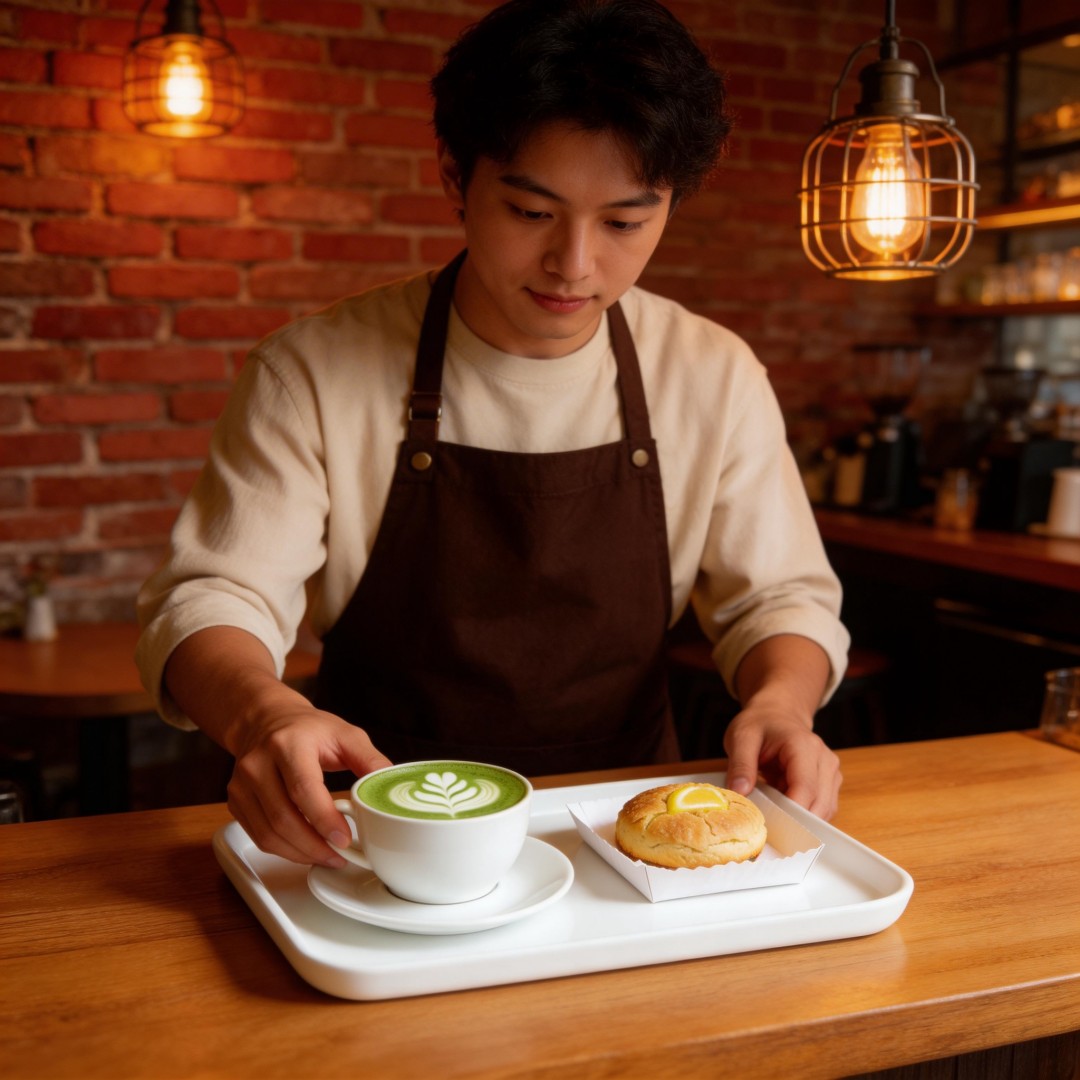 Solid Pure White Eco-Friendly Minimalist Round Fine Porcelain Dishes & Plates for Restaurant/Hotel/Homeware Daily Use