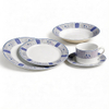 20PCS Porcelain Dinner Set with Contemporary Design Cheap White Dinnerware for Restaurant Use