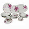 47pcs Hunan Porcelain Dinnerware Set-Microwave & Dishwasher Safe Leak-Proof