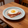 HARVIT Eco-Friendly Ceramic Stoneware 10.5" Painted Plate From Shandong