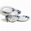 20PCS Porcelain Dinner Set with Contemporary Design Cheap White Dinnerware for Restaurant Use