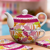 Ethnic Children Porcelain Dinner Set-Guangdong Origin HARVIT Brand Dishwasher & Microwave Safe