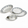 20PCS Porcelain Dinner Set with Contemporary Design Cheap White Dinnerware for Restaurant Use