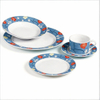 20 Pcs Harvit Contemporary Design Porcelain Dinner Set for Children Party Use