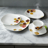 Hot Sale Latest Modern Harvit Contemporary 20pc Square Porcelain Dinnerware Set for Party