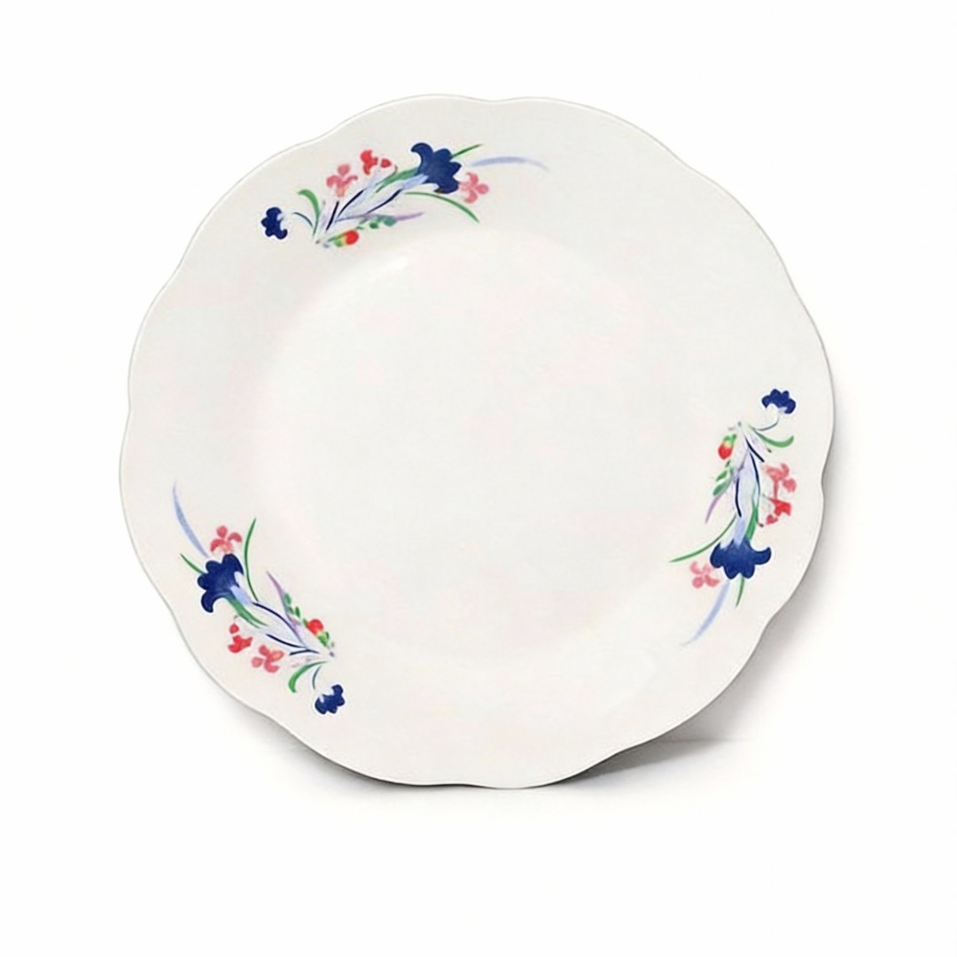 Wholesale Ceramic Dinner Plates/Soup/Salad/Side/Flat Plates Serving Dishes-Cheap Porcelain Plate HARVIT Brand Flower Design