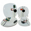 Harvit Square Colorful Contemporary Design Dinnerware Sets for Party Use Porcelain/Ceramic Made in China Factory