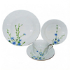 Harvit Flower Pattern Germany Porcelain Dinnerware Sets 30pcs Made in China Party Dinnerware Sets Wholesale Cheap Price