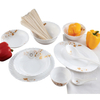 Customized Vintage Federal Ethiopian Welo Raw Opals Dinnerware Sets Plates Casserole Dishes Flower Design 6-Piece Made in China