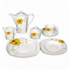 Wholesale Harvit Ceramic Porcelain Dinnerware Sets 47-Piece Flower Design Party-Ready Guangxi Origin