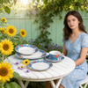 20 Pcs Harvit Contemporary Design Porcelain Dinner Set for Children Party Use