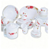 Thermal Shock Proof Wholesale Tableware Turkish Market Opal Ware Glassware Dinner Set Products With Gift Box Packing