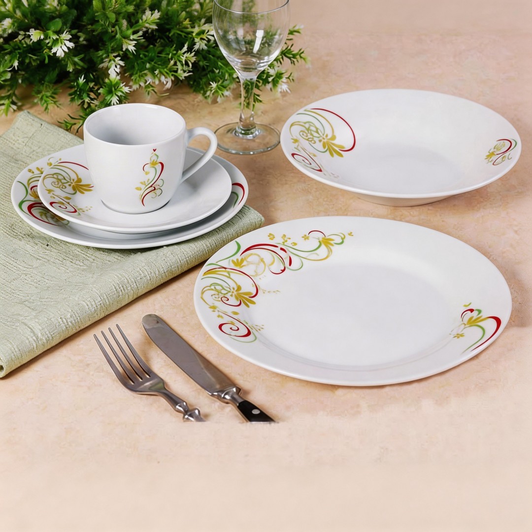 Hot Sale Harvit HYPR-A371 Contemporary Dinner Set for Party 20pcs Ceramic Dinnerware Sets To Mid East Supplier Tableware