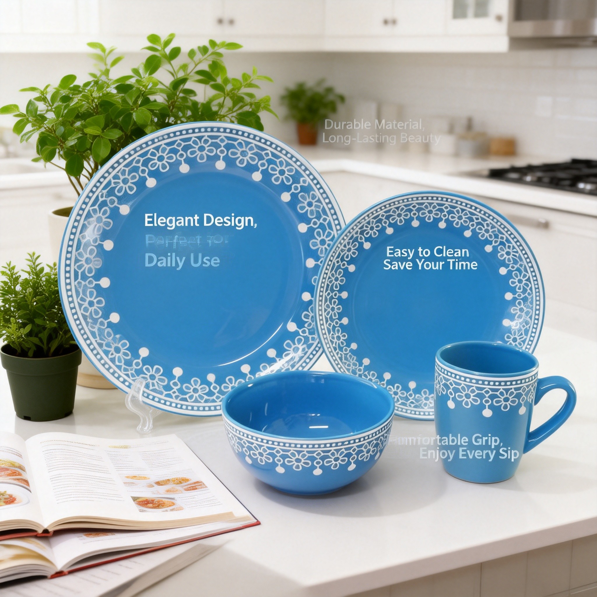 2016 Ceramic Dinnerware Set And Stone Tea Set Dishwasher & Microwave Safe HARVIT Brand HYSD-S083 Model Shandong Origin