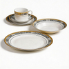30Pcs Wholesale White Ceramic Dinnerware Set Arcopal Dinner Set Harvit Brand Classic Design Guangxi Origin Party Use
